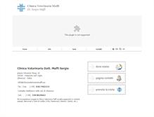 Tablet Screenshot of clinicaveterinariamaffi.eu